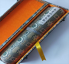 日照书画装裱案例